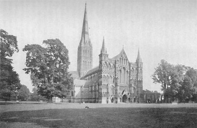 Cattedrale di Salisbury da Unbekannt