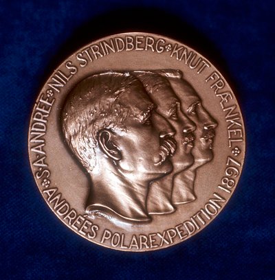 Salomon August Andrée 1854-1897, ingegnere e aeronauta svedese, 1897 da Unbekannt