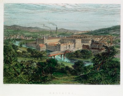 Saltaire, Yorkshire, XIX secolo da Unbekannt