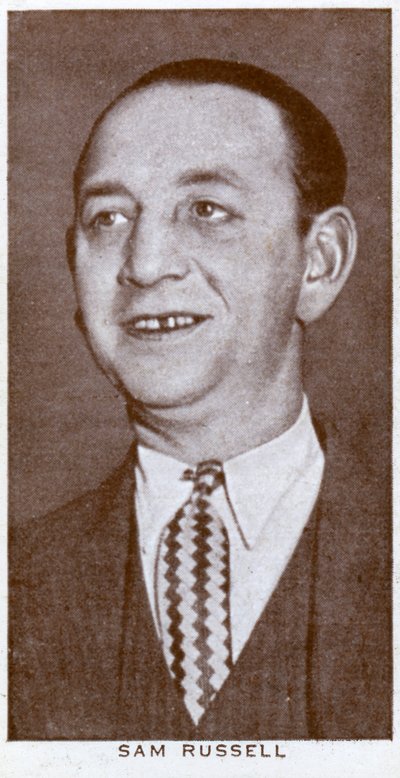 Sam Russell, manager di boxe britannico, 1938 da Unbekannt