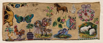 Frammento di sampler, 1800s da Unbekannt
