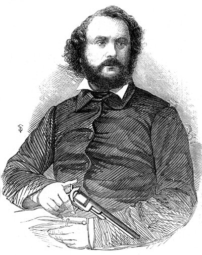 Samuel Colt, inventore del revolver Colt da Unbekannt