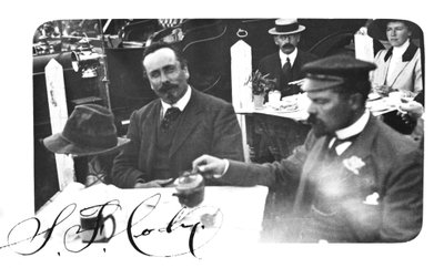Samuel Franklin Cody 1862-1913, di fronte alla fotocamera da Unbekannt