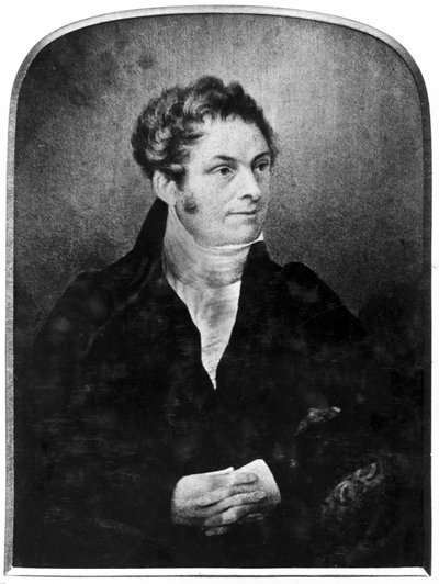 Samuel Hall, ingegnere e inventore, c. 1820 da Unbekannt