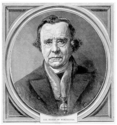 Samuel Wilberforce, ecclesiastico inglese, 1870 da Unbekannt