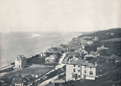 Sandgate - Veduta dalle alture, 1895 da Unbekannt