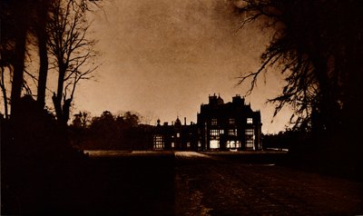 Sandringham House, Norfolk, la notte della morte di re Giorgio V, 1936 da Unbekannt