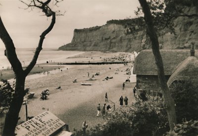 Sabbie e Vecchia Testa di Shanklin, Shanklin, I.W., c1920 da Unbekannt
