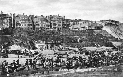 Sabbie e marina, Boscombe, Bournemouth, Dorset, inizio XX secolo da Unbekannt