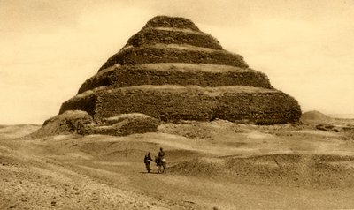 Saqqara - La piramide a gradoni da Unbekannt