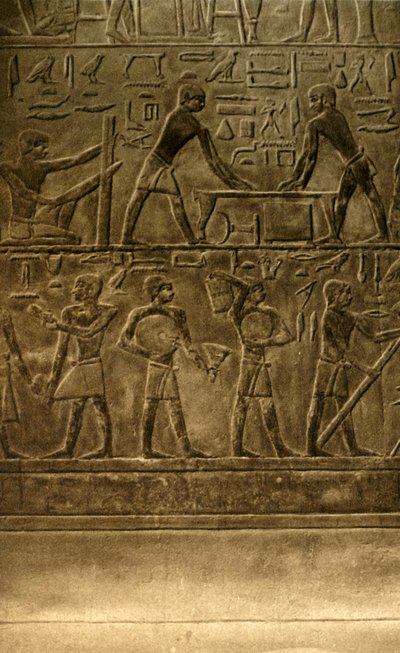Saqqara - Dipinti murali della tomba di Ti da Unbekannt