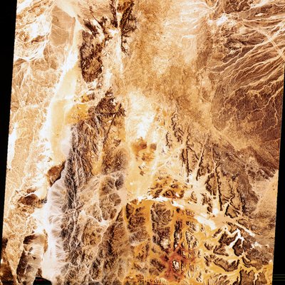 Satelliti, Osservazione della Terra, USA immagine Landsat a falsi colori della Terra da Unbekannt