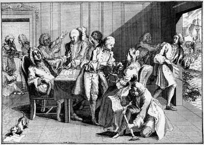 Satira su Walpole, 1738, 1910 da Unbekannt