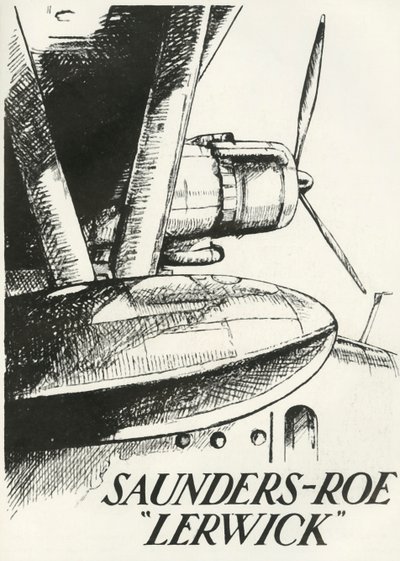 Saunders-Roe Lerwick, 1941 da Unbekannt