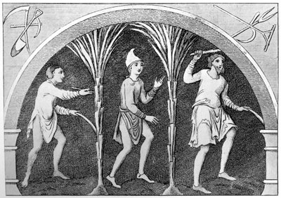 Lavoratori agricoli sassoni, 1910 da Unbekannt