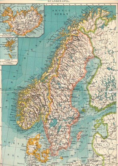 Scandinavia, c1906 da Unbekannt