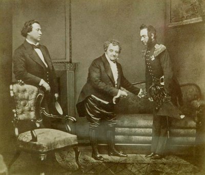 Scena dal dramma di Aleksandr Griboyedov Woe from Wit, Maly Theatre, Mosca, Russia, 1850 da Unbekannt