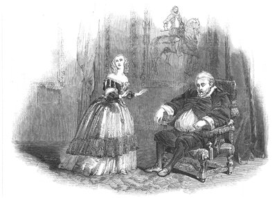 Scena da Il Masnadieri, 1847 da Unbekannt