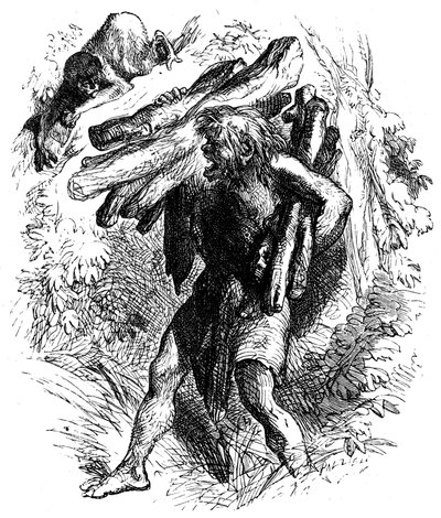 Scena da La Tempesta di William Shakespeare, 1856-1858 da Unbekannt