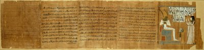 Scena dal Libro dei Morti da Unbekannt