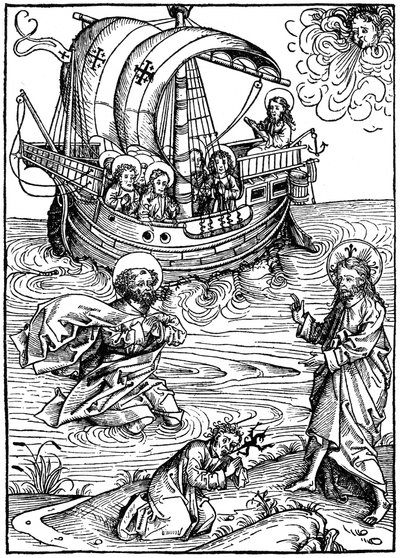 Scena dal Schatzbehalter, 1491 da Unbekannt