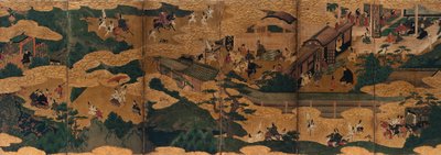 Scene dai Racconti di Ise, metà del 1600 da Unbekannt