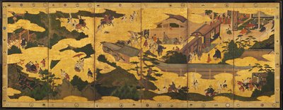 Scene dai Racconti di Ise, metà del 1600 da Unbekannt