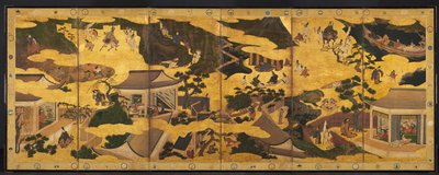 Scene dai Racconti di Ise, metà del 1600 da Unbekannt