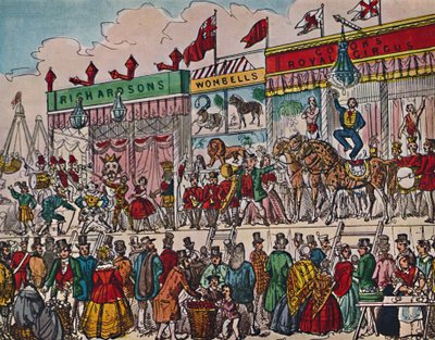 Scene in Arlecchino Cappuccetto Rosso, 1942 da Unbekannt