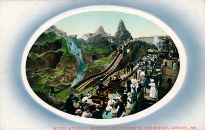 Ferrovia panoramica, Esposizione Internazionale Imperiale, Londra, 1909 da Unbekannt