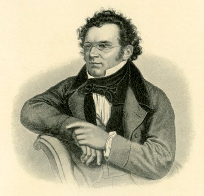 Schubert, c1820s, 1907 da Unbekannt