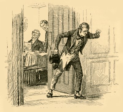 Schubert fuggì dalla stanza, 1907 da Unbekannt
