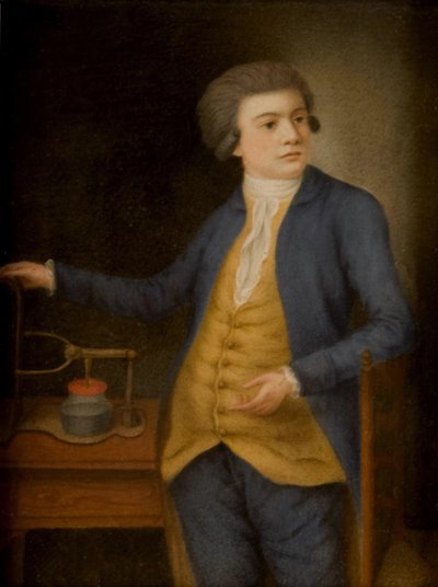 Scienziato con uno strumento elettrico, 1780s da Unbekannt
