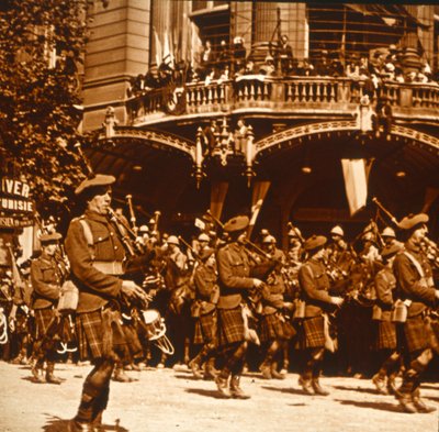 Soldati scozzesi, 14 luglio 1919 da Unbekannt