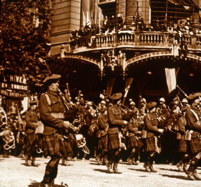 Soldati scozzesi, 14 luglio 1919 da Unbekannt