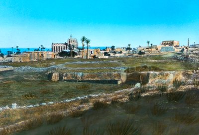 Strada del mare verso est, vecchia Famagosta, Cipro da Unbekannt