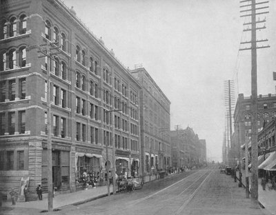 Second Street, Seattle, Washington, c1897 da Unbekannt