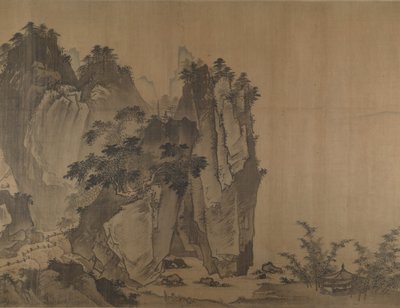 Seconda metà di Diecimila Li del fiume Yangzi, fine XV secolo da Unbekannt