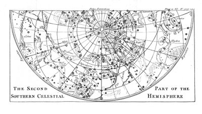 Seconda parte della mappa stellare dell