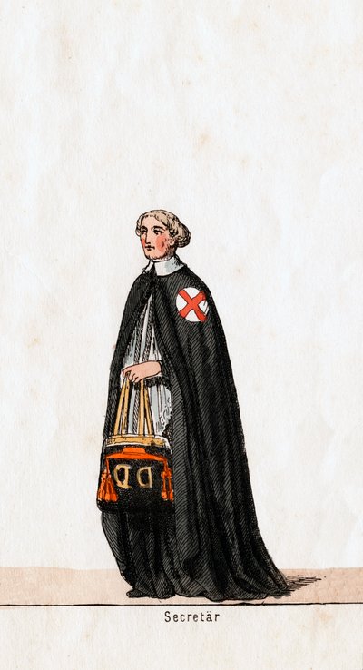 Segretario, costume per l