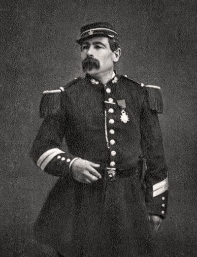 Sergente Hoff, soldato francese, 1872 da Unbekannt