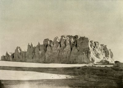 Bordo seghettato del ghiacciaio a sud di Cape Borne, Isola di Ross, c1908, 1909 da Unbekannt