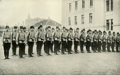 Cavalleria serba in parata, 1919 da Unbekannt