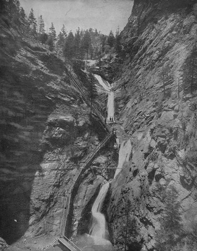Sette cascate, Cheyenne Canon, Colorado da Unbekannt