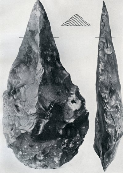 Strumenti appuntiti, da Henley, Oxfordshire, 1926 da Unbekannt