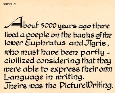 Foglio 9, da un portfolio di alfabeti, 1929 da Unbekannt