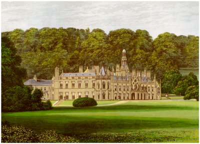 Shelton Abbey, Contea di Wicklow, Irlanda, casa del Conte di Wicklow, c1880 da Unbekannt