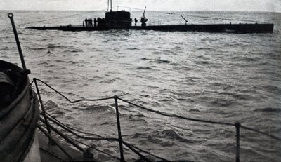 Naufragio del sottomarino repubblicano B6, agosto 1936 da Unbekannt
