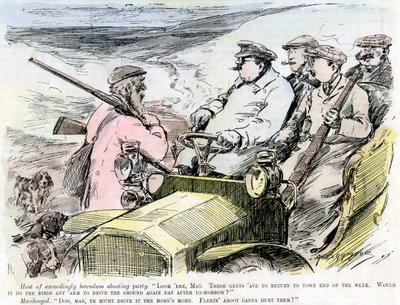 Partita di caccia, 1906 da Unbekannt