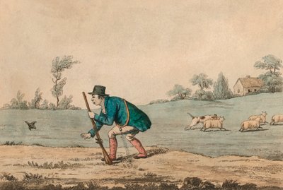Scena di caccia, 1813 da Unbekannt